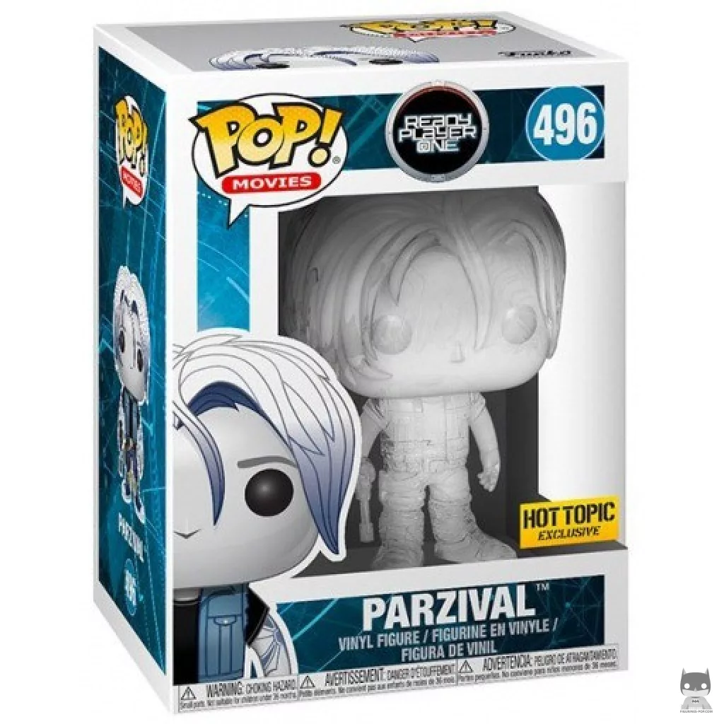 Figurine Funko POP Parzival (Translucent) avec boîte