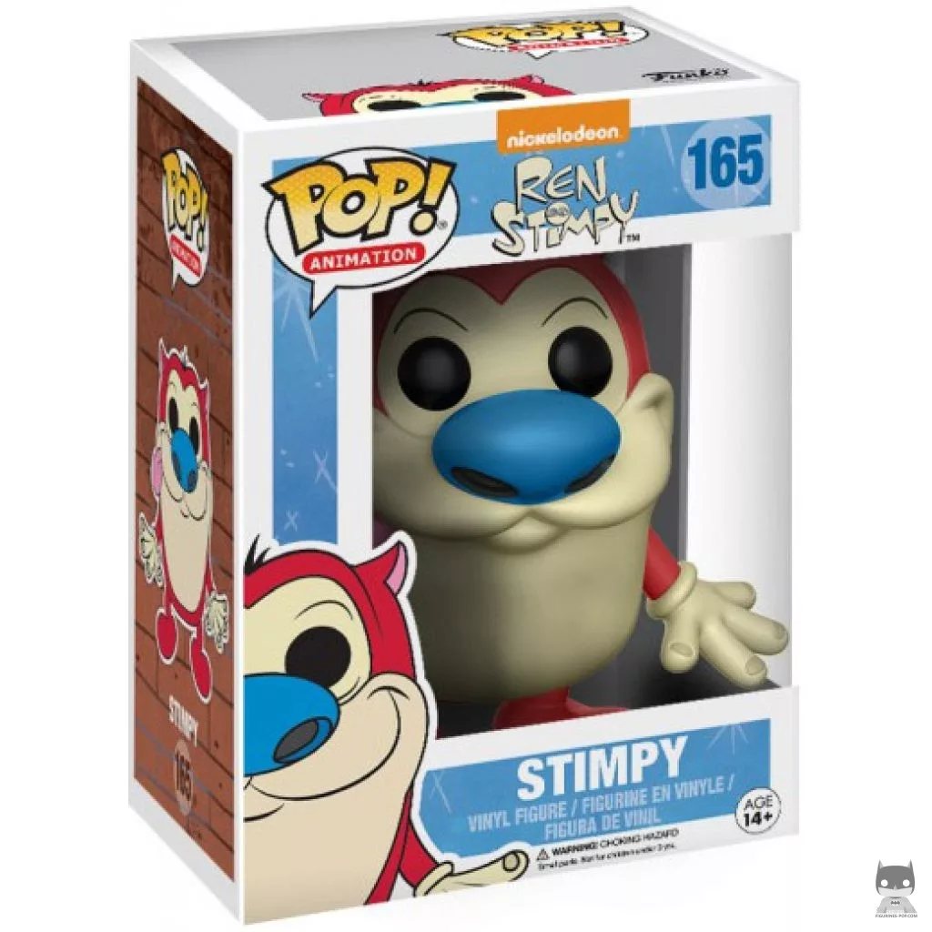 Figurine Funko POP Stimpy (Chase) avec boîte