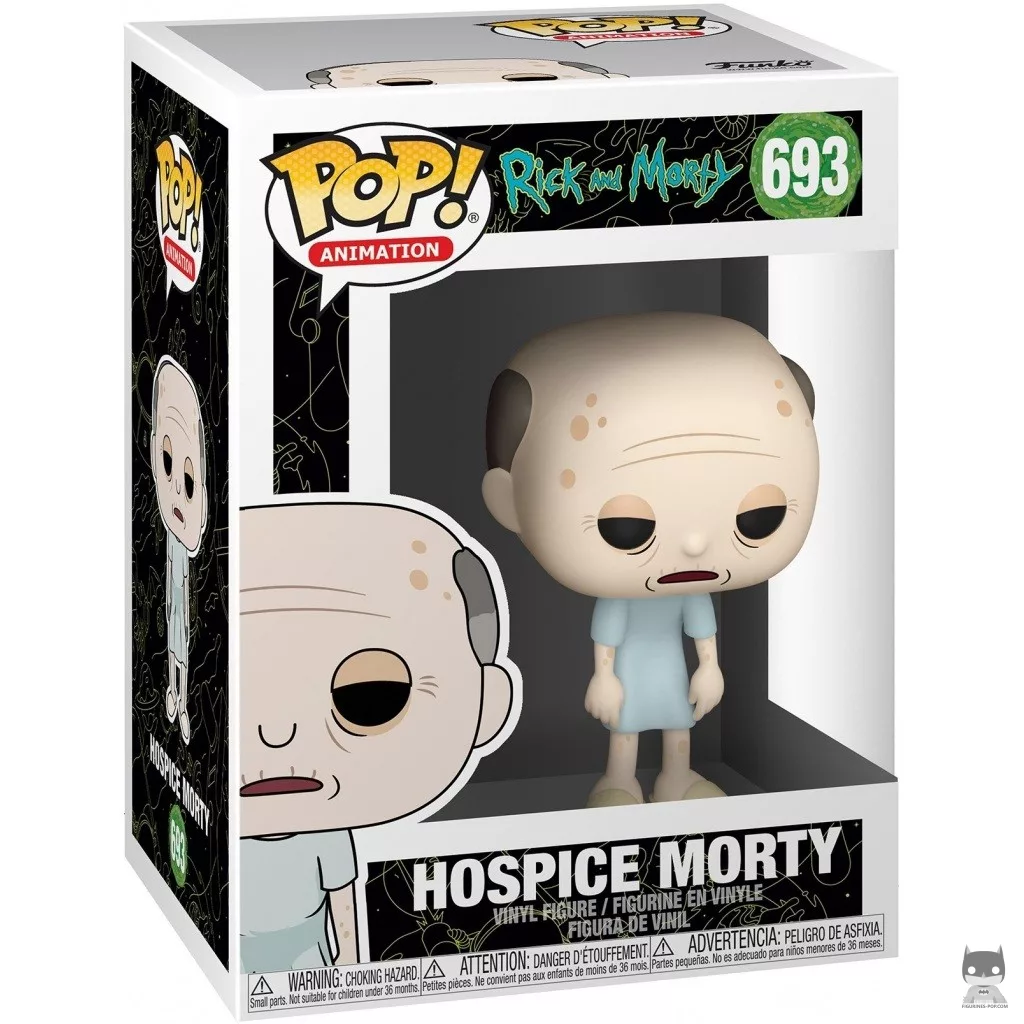 Figurine Funko POP Morty Hospice avec boîte
