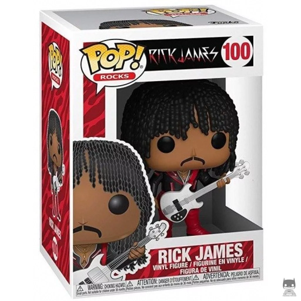 Figurine Funko POP Rick James avec boîte