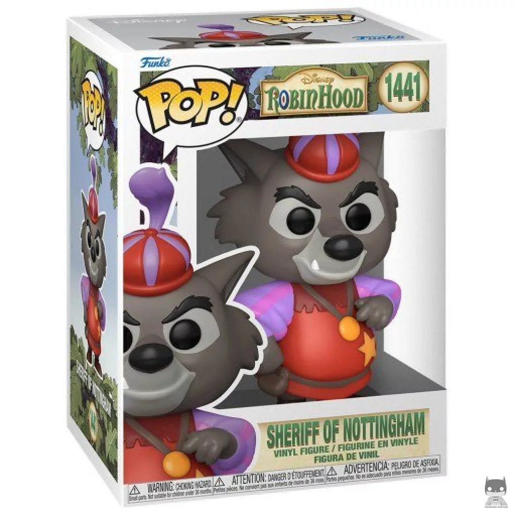Figurine Funko POP Shérif de Nottingham avec boîte