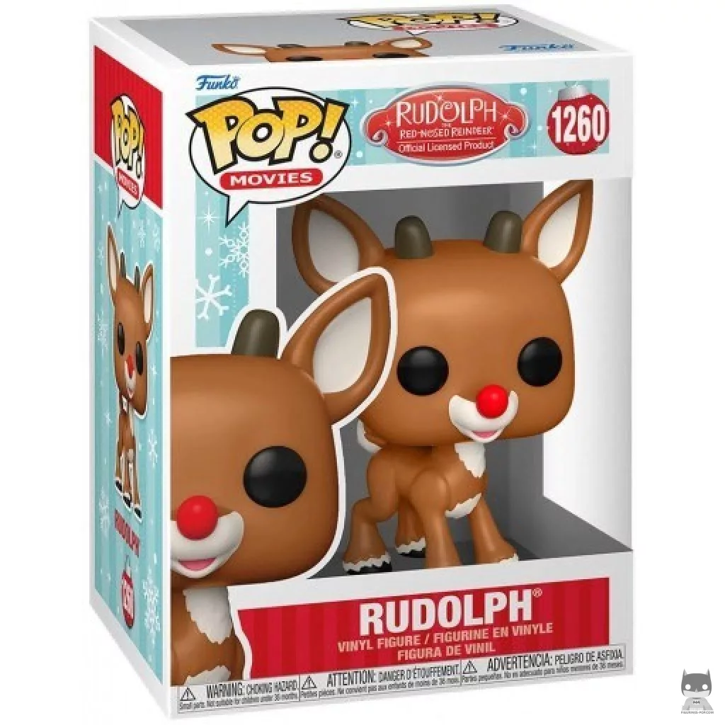 Figurine Funko POP Rudolph avec boîte