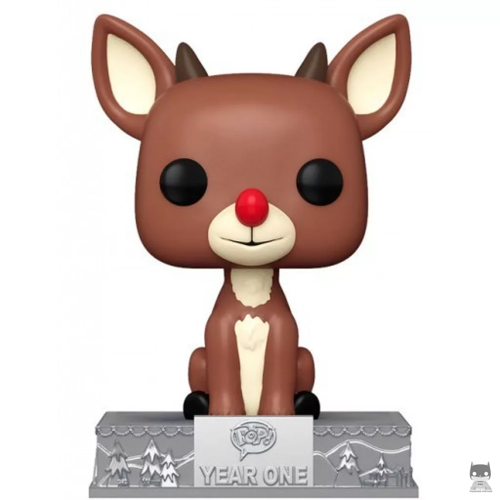 Figurine Funko POP Rudolph  (Célébration 25 Ans) (Rudolphe le renne au nez rouge)