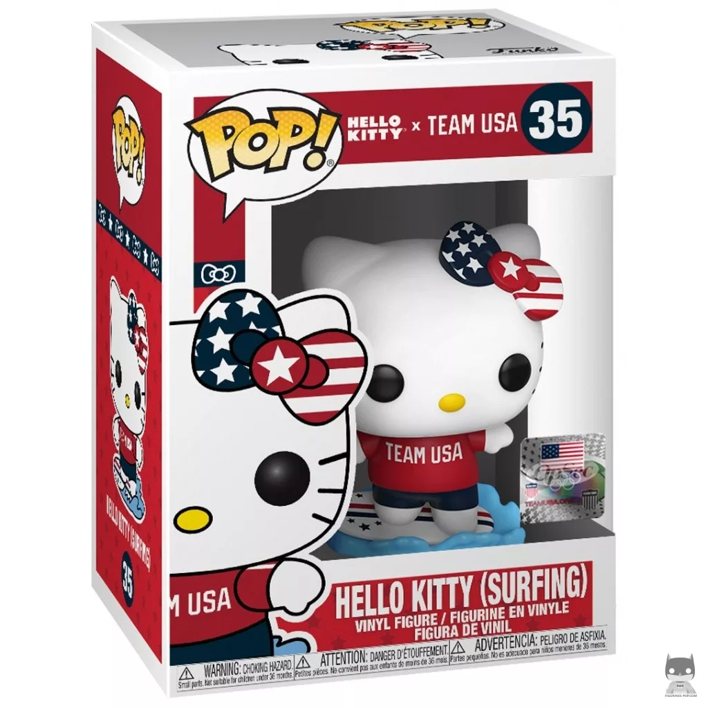 Figurine Funko POP Hello Kitty (Surf) avec boîte