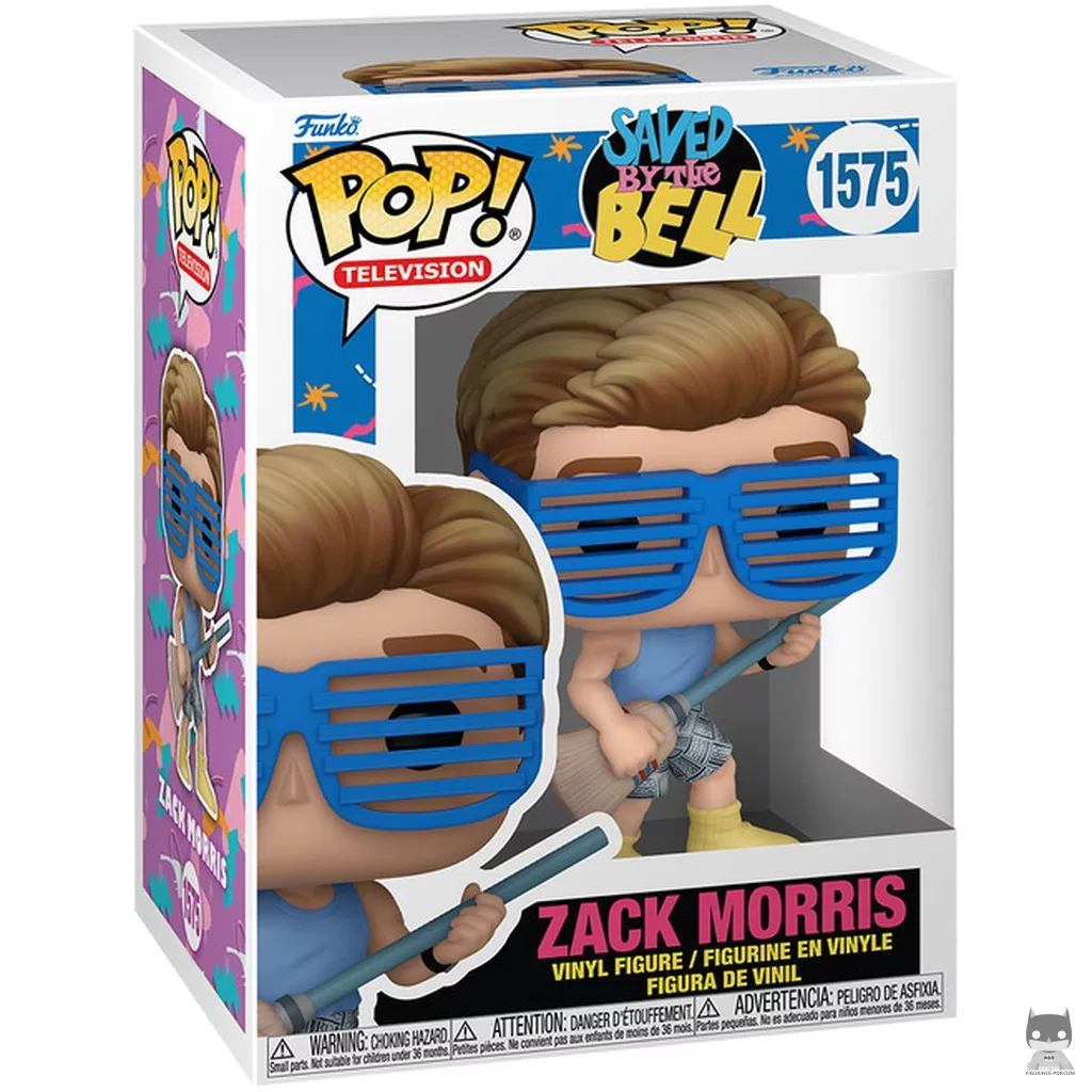 Figurine Funko POP Zack Morris avec boîte