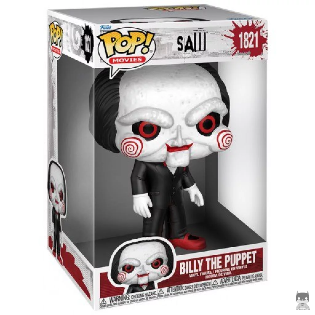 Figurine Funko POP Billy la marionnette (SuperSized) avec boîte