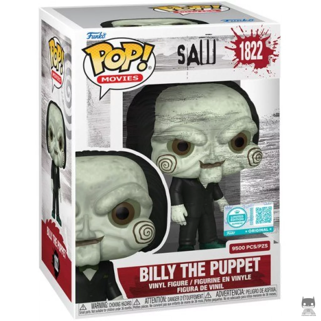 Figurine Funko POP Billy la marionnette avec boîte