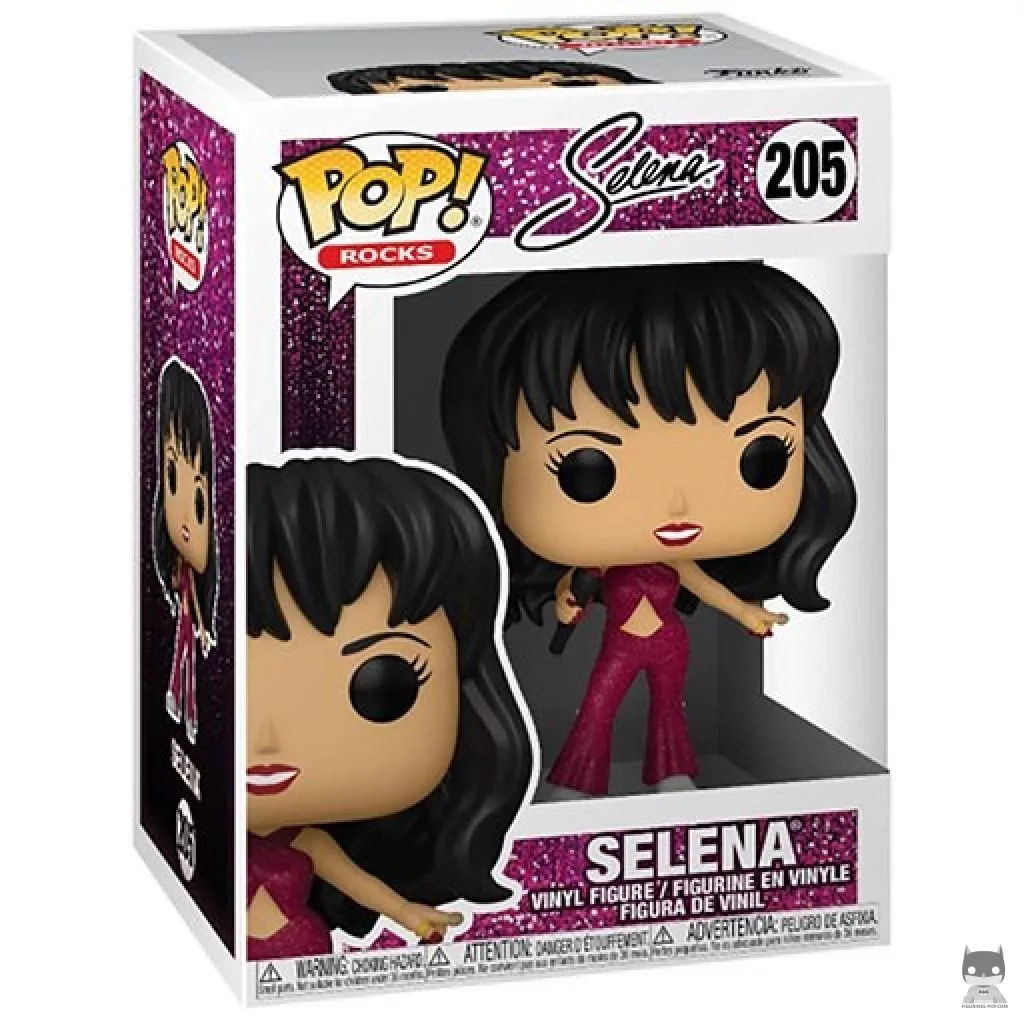 Figurine Funko POP Selena (Glitter) avec boîte