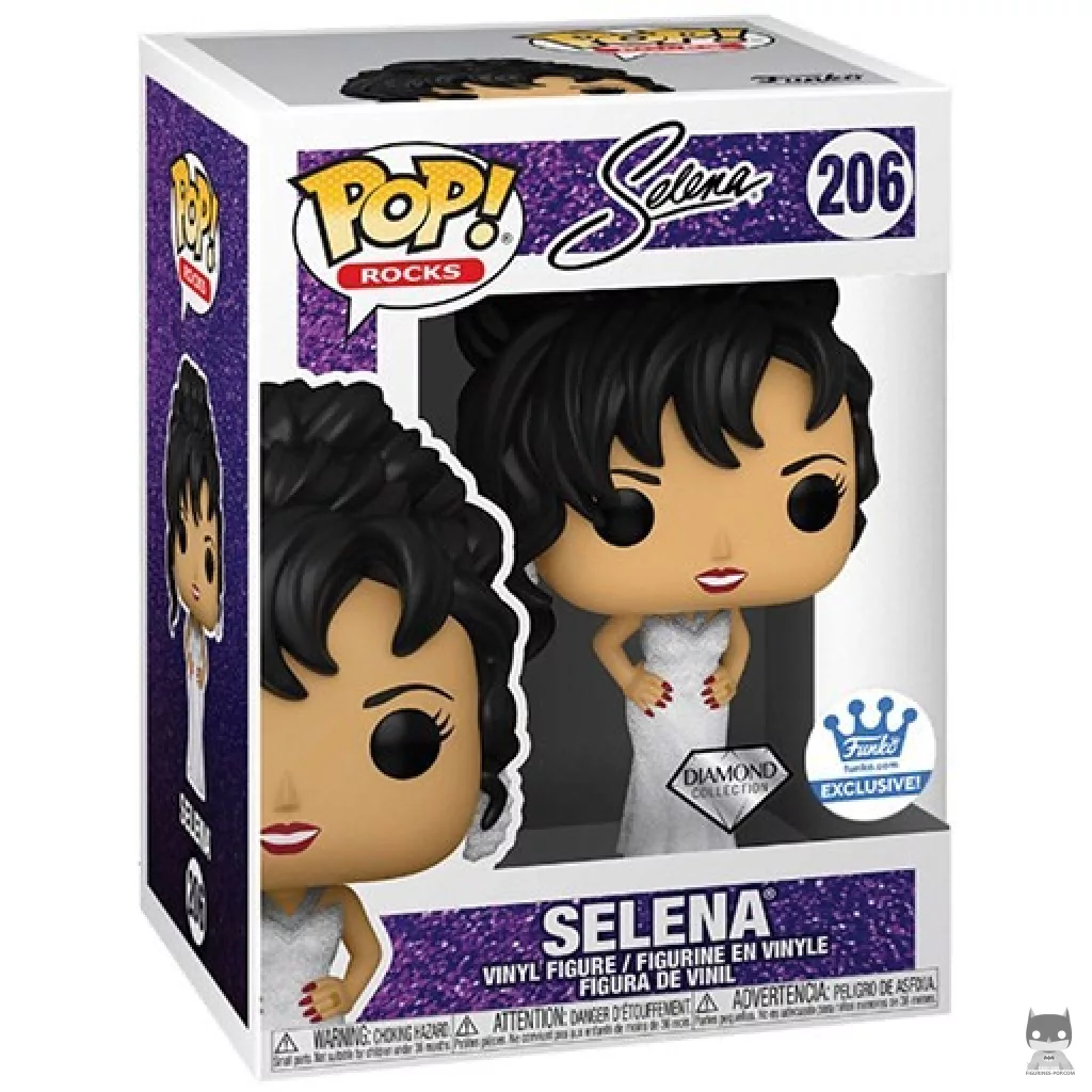Figurine Funko POP Selena (Diamond Glitter) avec boîte