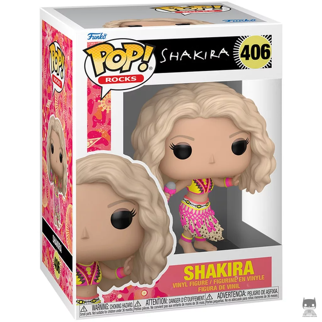 Figurine Funko POP Shakira (Waka Waka) avec boîte