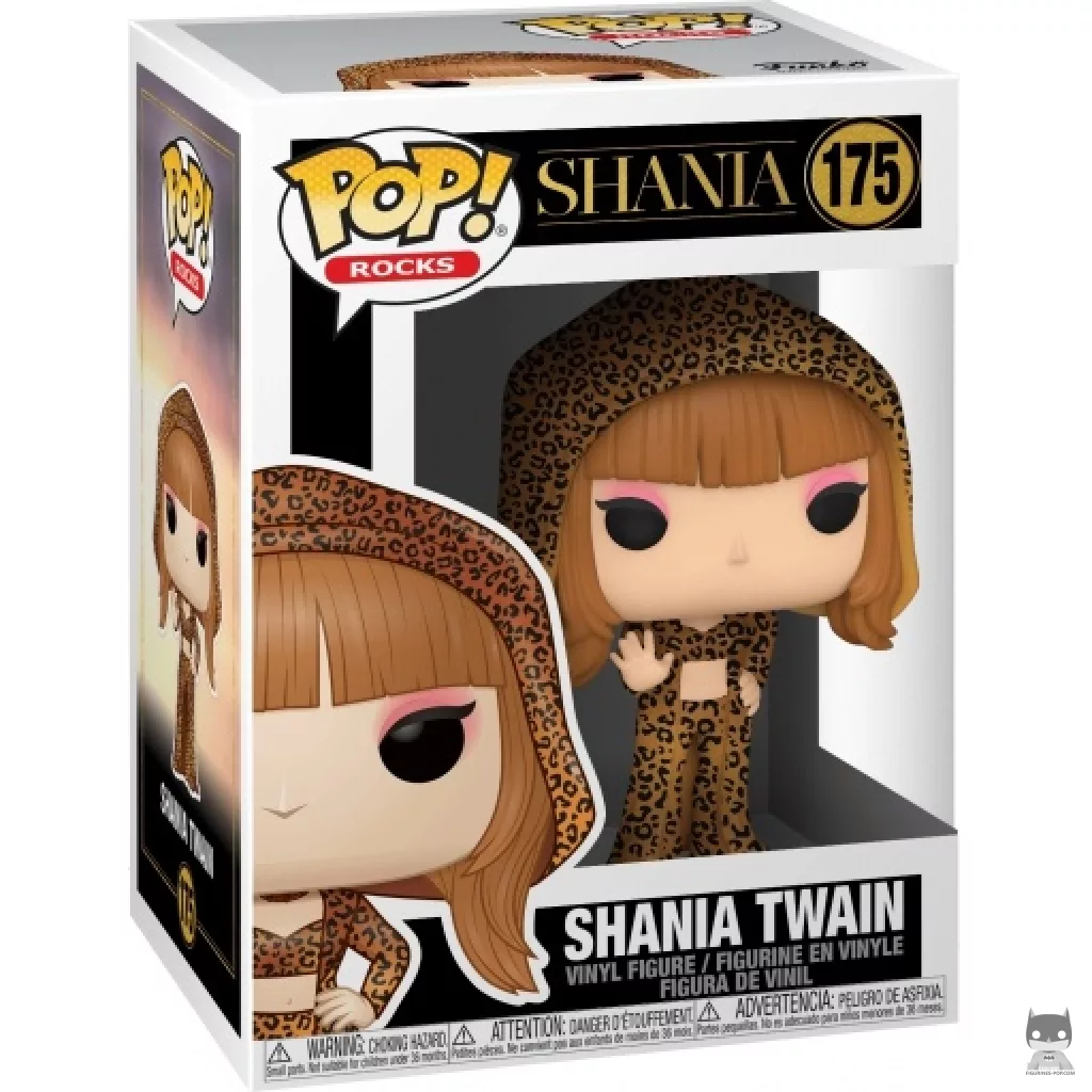 Figurine Funko POP Shania Twain avec boîte