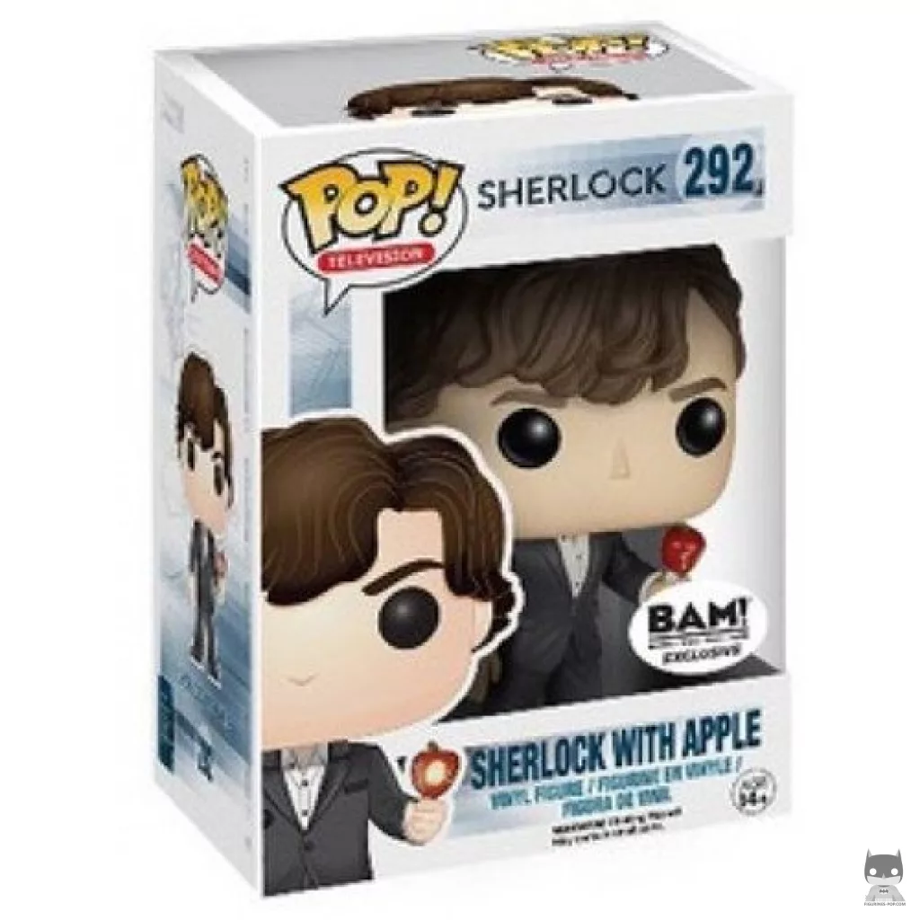 Figurine Funko POP Sherlock Holmes (avec Pomme) avec boîte