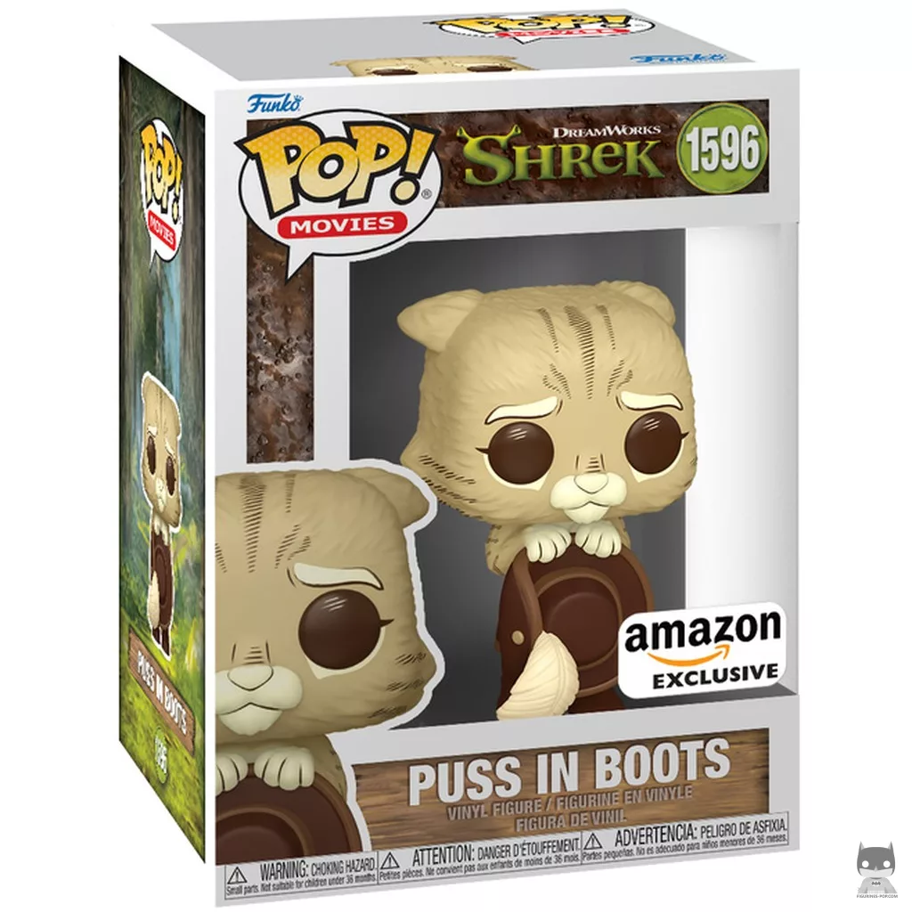 Figurine Funko POP Le Chat Potté (Sepia) avec boîte