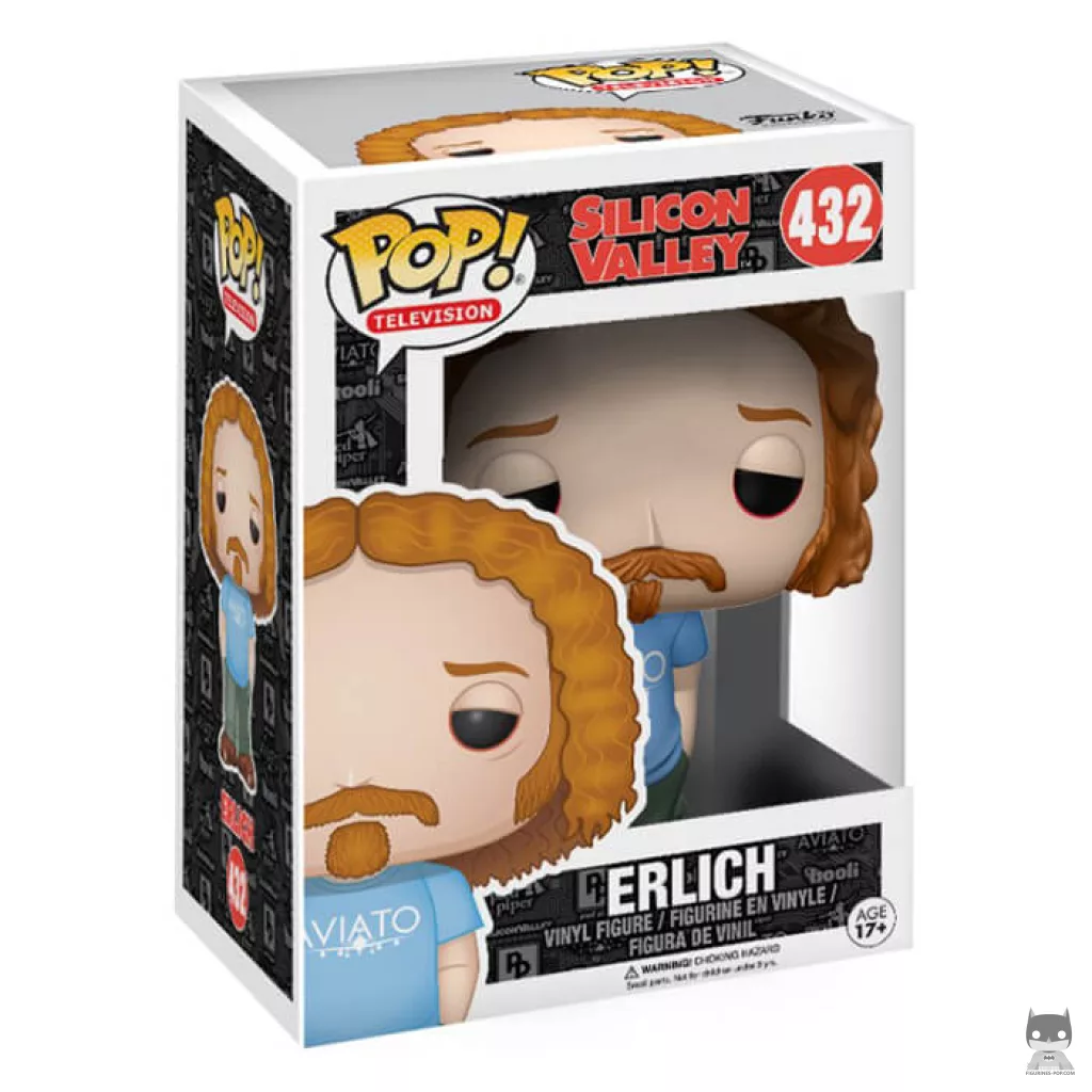 Figurine Funko POP Erlich Bachman avec boîte