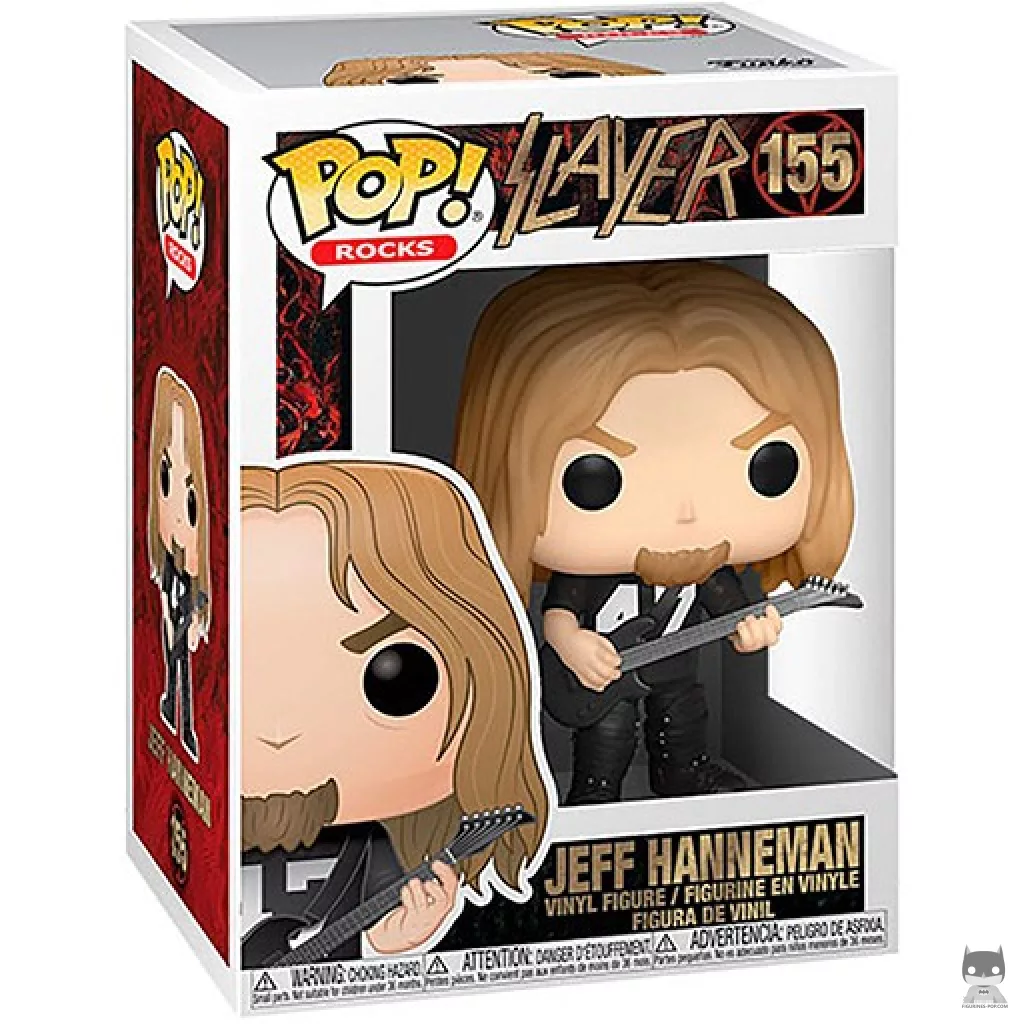 Figurine Funko POP Jeff Hanneman avec boîte