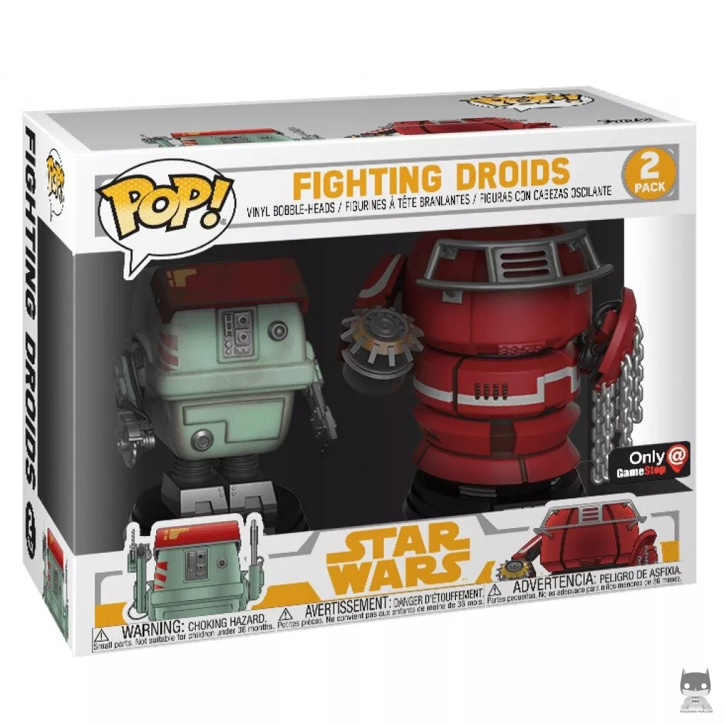 Figurine Funko POP Droïdes Combattants avec boîte