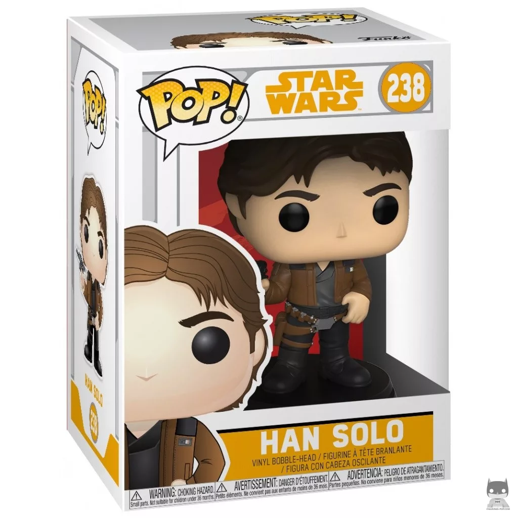 Figurine Funko POP Han Solo avec boîte