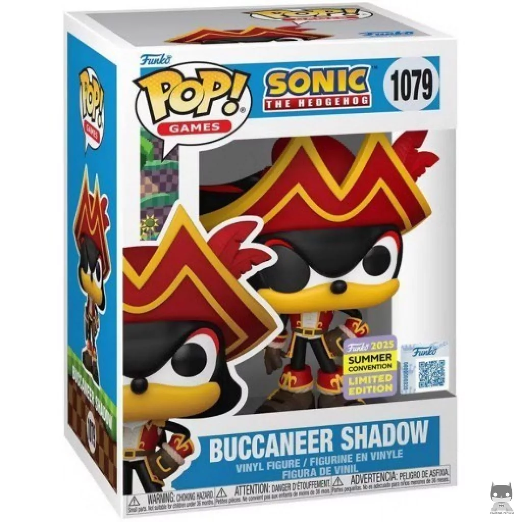 Figurine Funko POP Buccaneer Shadow avec boîte