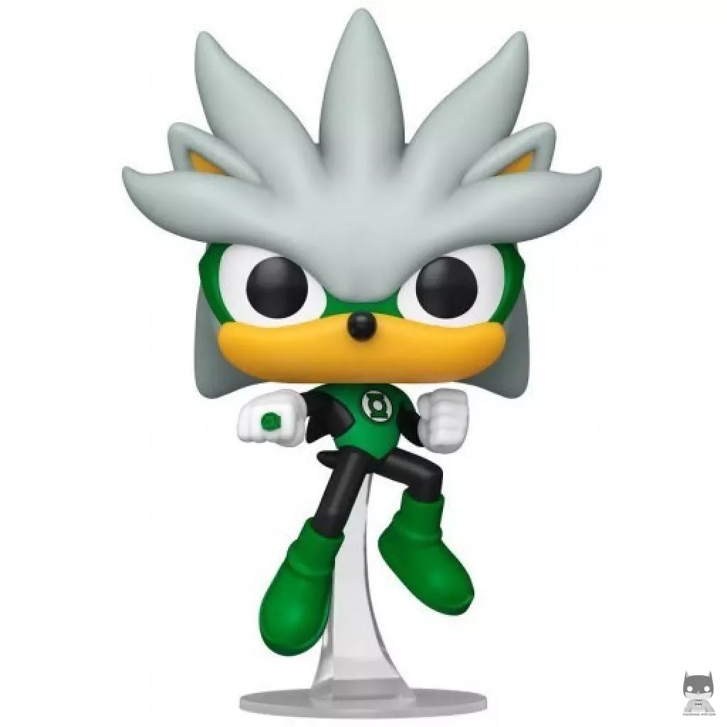 Figurine Funko POP Silver en Green Lantern (Sonic le Hérisson)