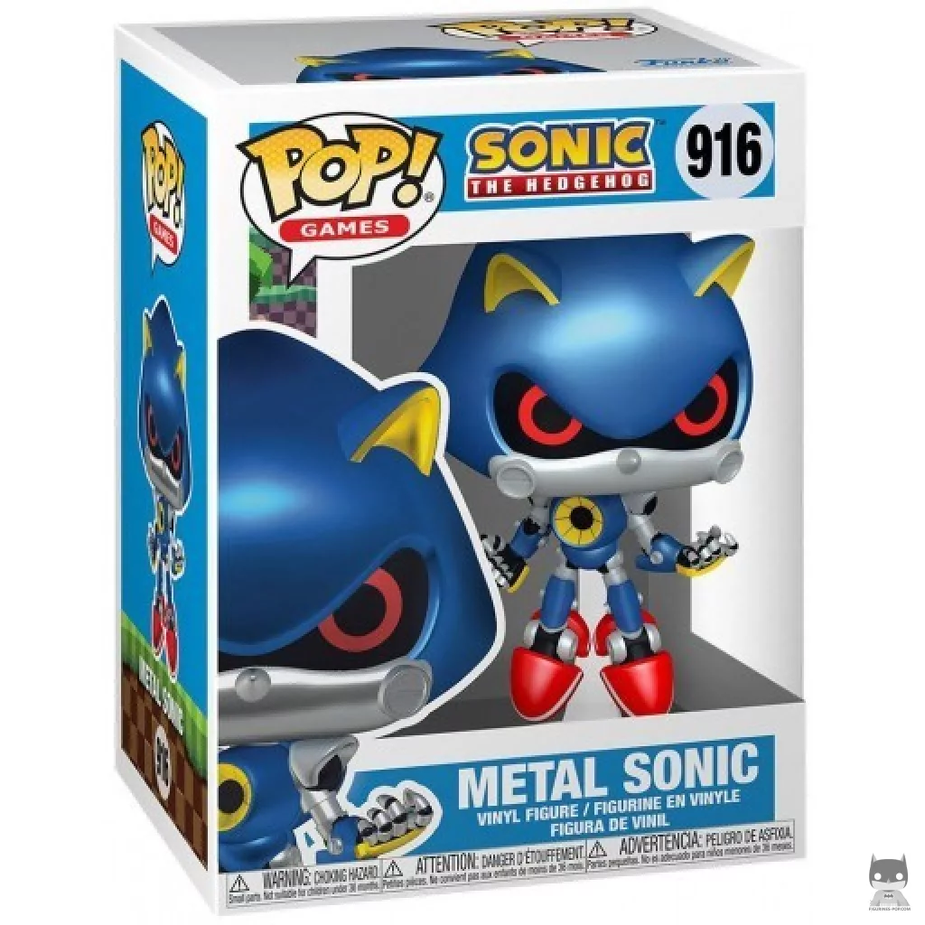 Figurine Funko POP Metal Sonic avec boîte