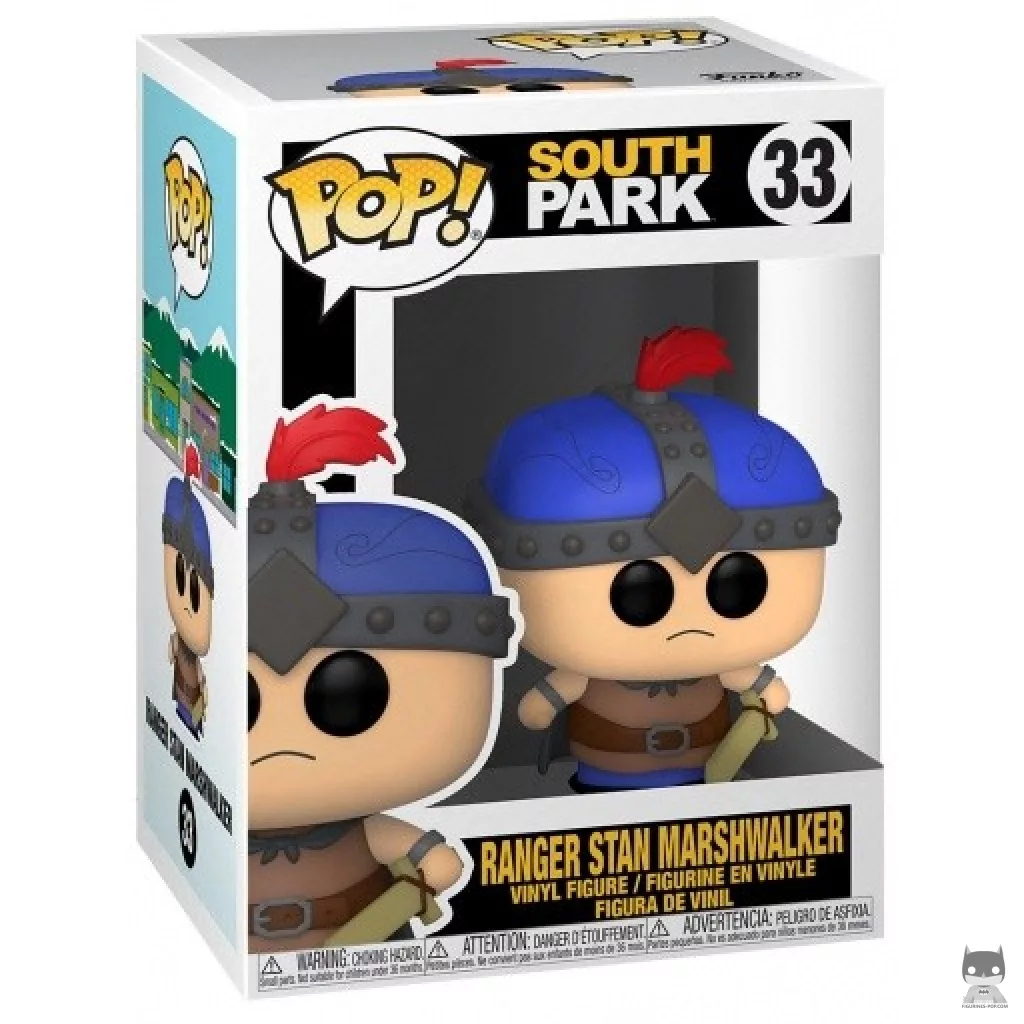 Figurine Funko POP Stan le Guerrier (Le Bâton de la Vérité) avec boîte