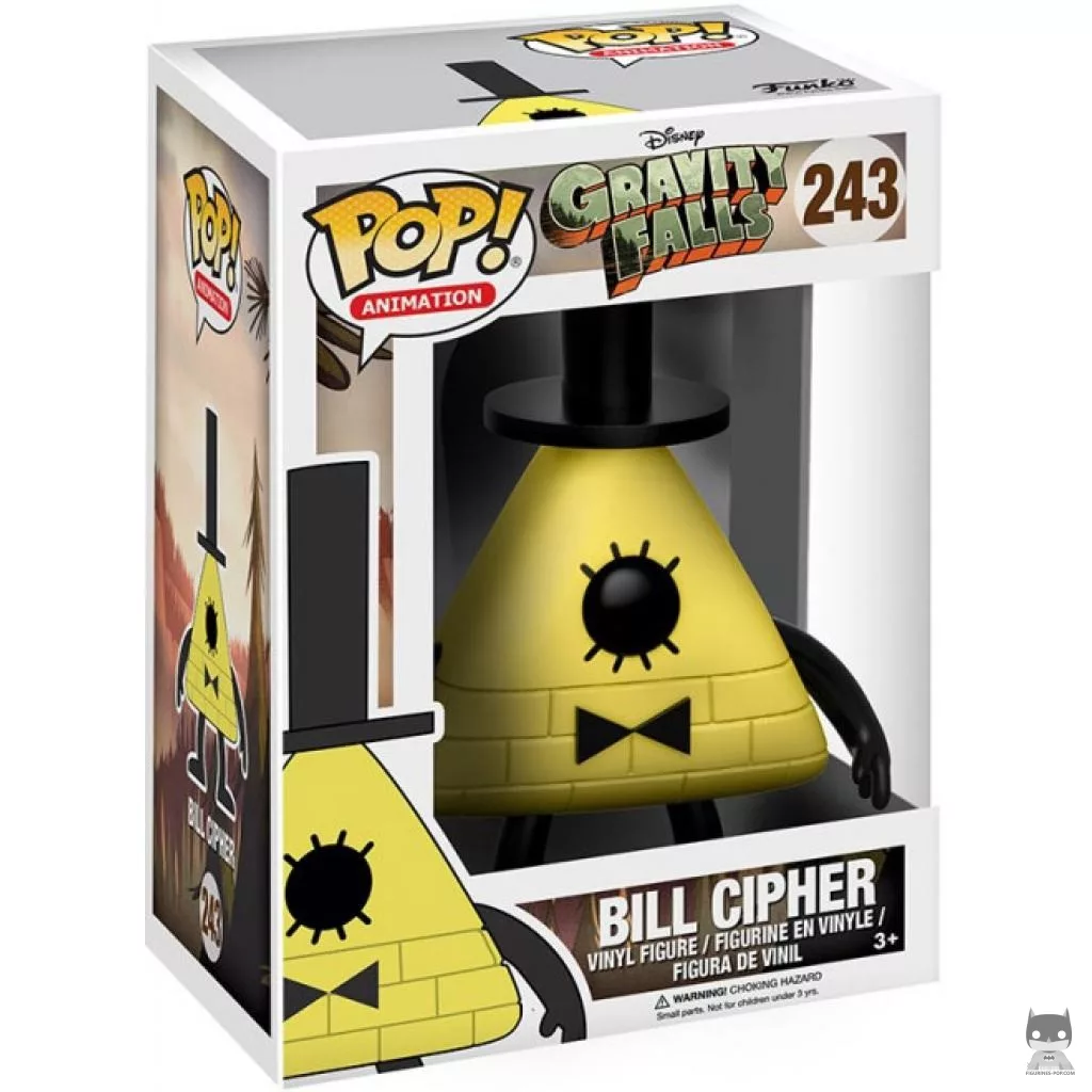 Figurine Funko POP Bill Cipher avec boîte