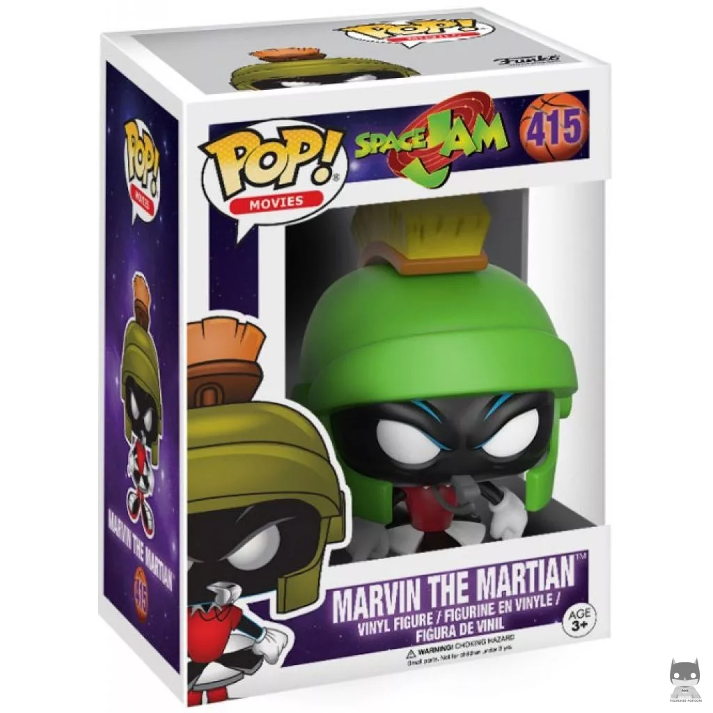 Figurine Funko POP Marvin le Martien avec boîte