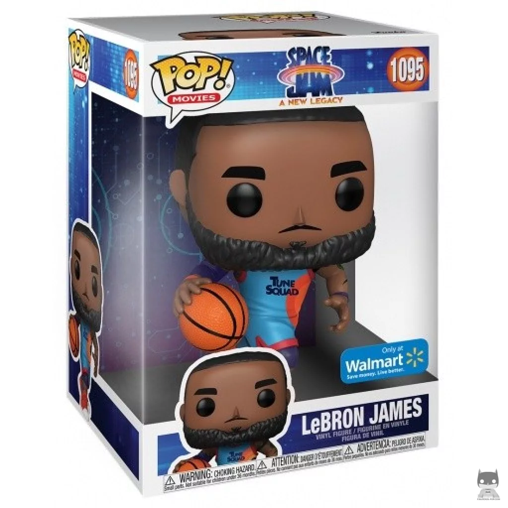 Figurine Funko POP LeBron James (Supersized) avec boîte
