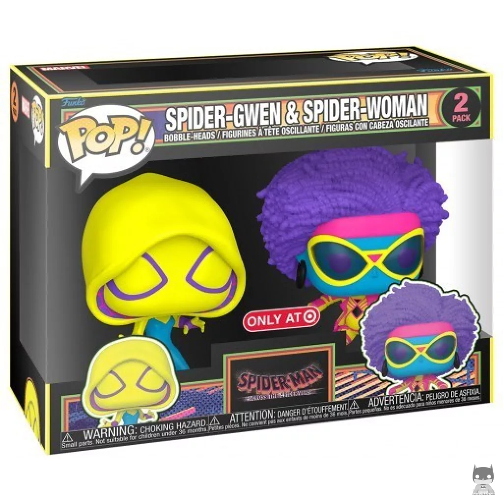 Figurine Funko POP Spider-Gwen & Spider-Woman avec boîte