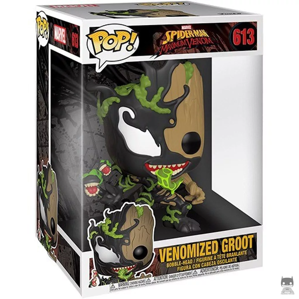 Figurine Funko POP Groot Venom (Supersized) avec boîte