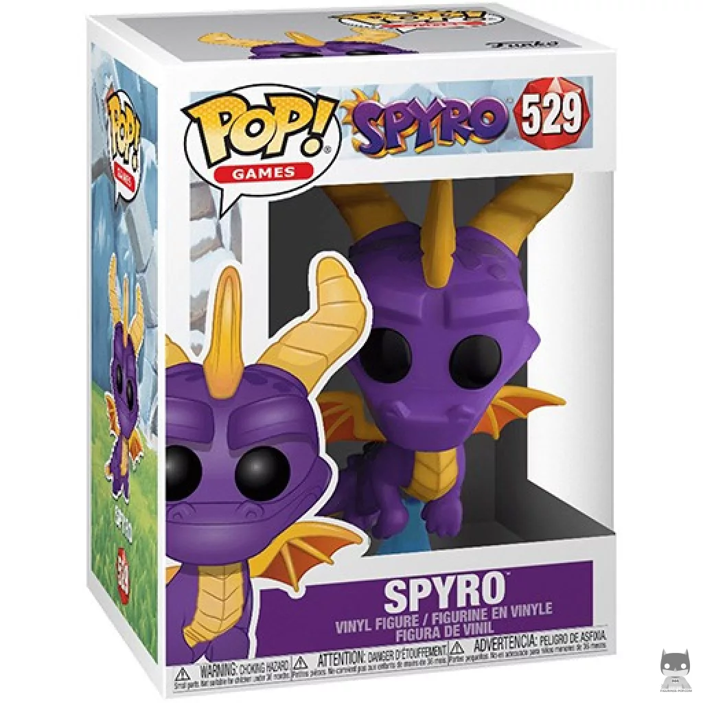 Figurine Funko POP Spyro avec boîte