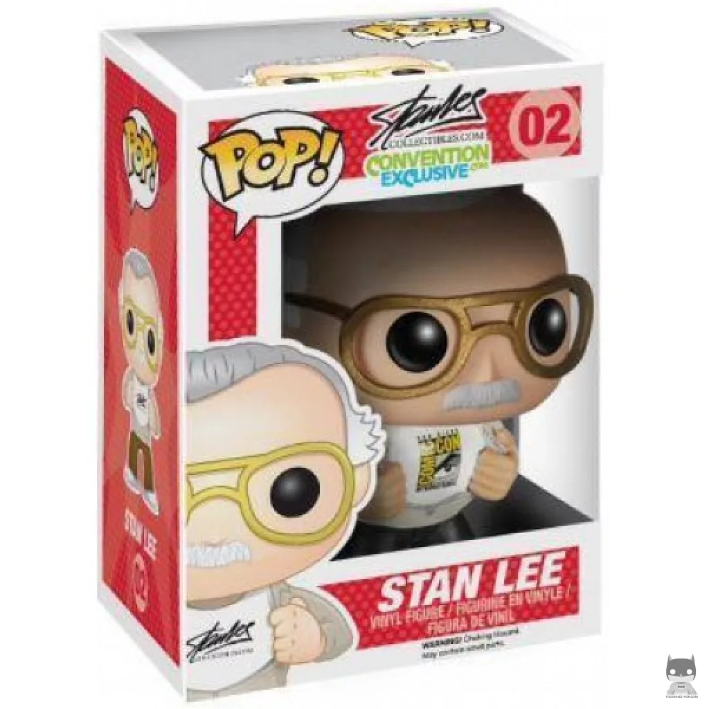Figurine Funko POP Stan Lee (SDCC) avec boîte