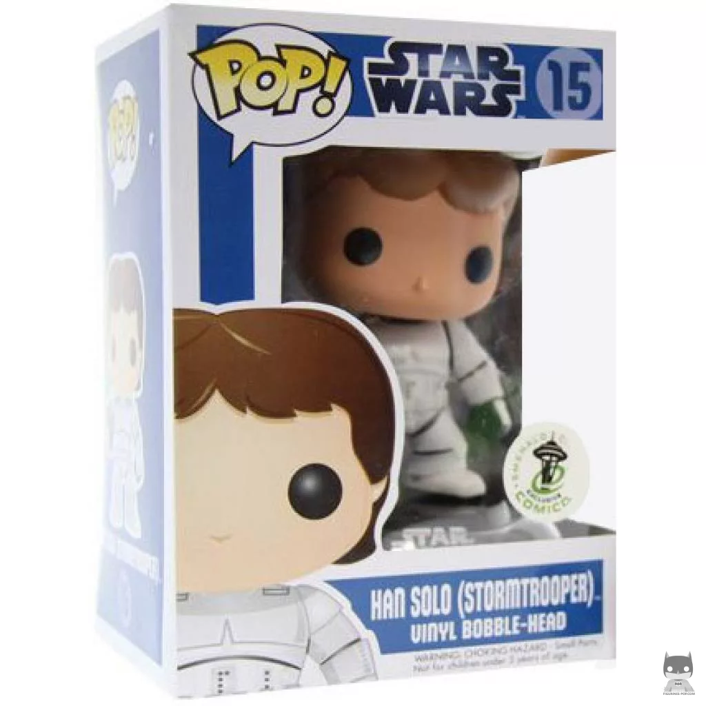 Figurine Funko POP Han Solo en Stormtrooper avec boîte
