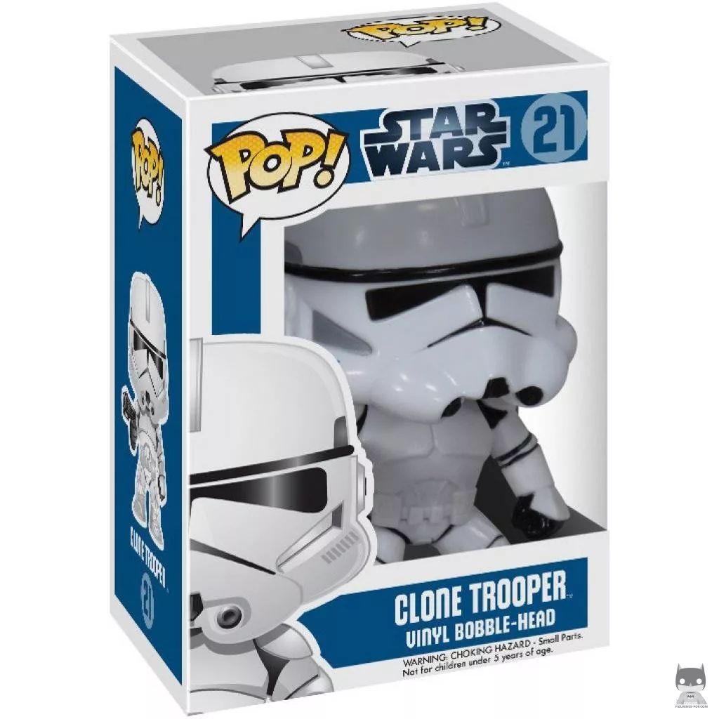 Figurine Funko POP Clone Trooper (Original) avec boîte