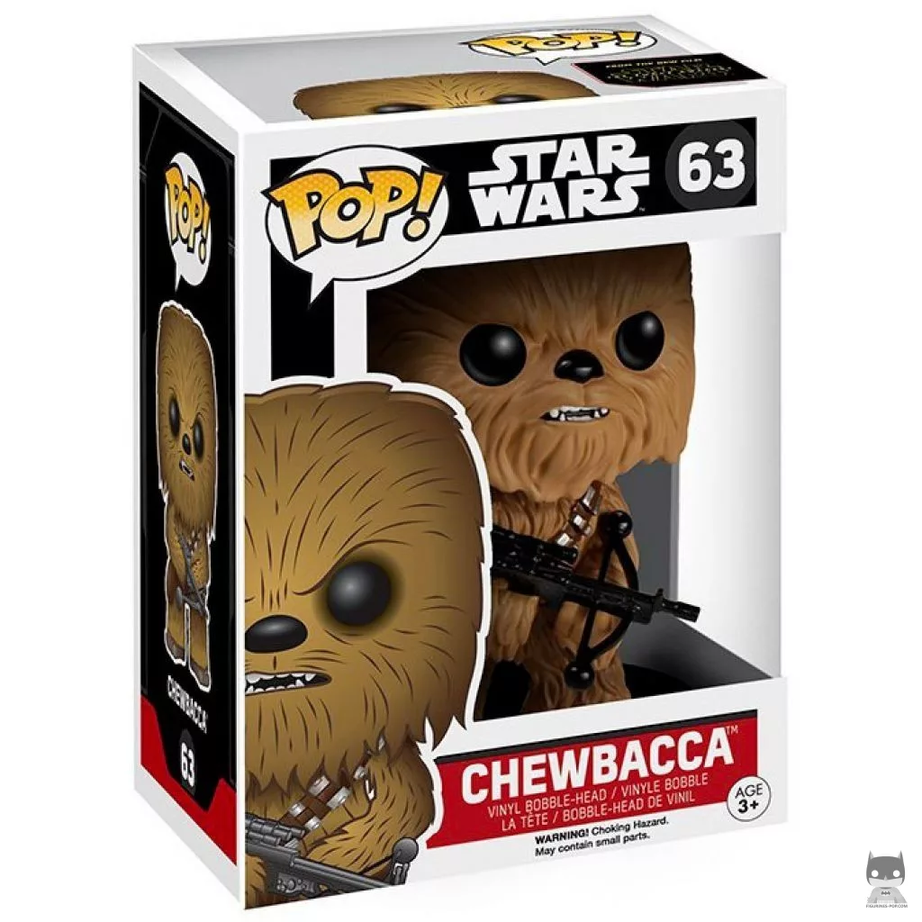 Figurine Funko POP Chewbacca (Flocked) avec boîte