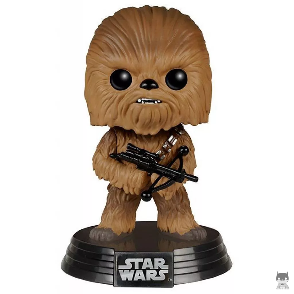 Figurine Funko POP Chewbacca (Flocked) (Star Wars : Episode I, La Menace Fantôme)
