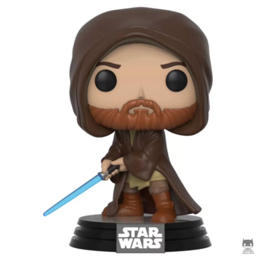 Figurine Funko POP Obi-Wan Kenobi (Star Wars : Episode II, L'Attaque des Clones)