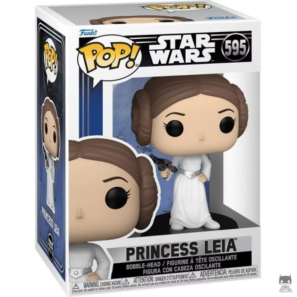 Figurine Funko POP Princesse Leia avec boîte