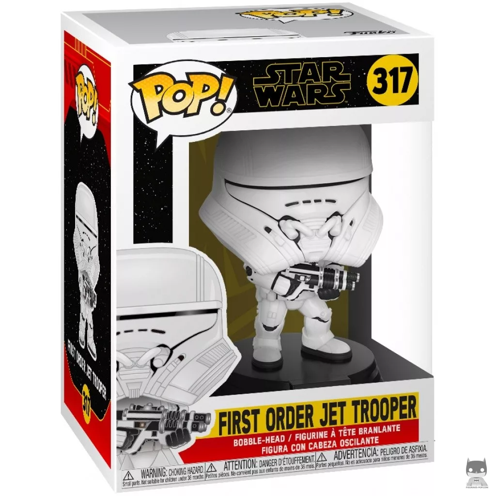 Figurine Funko POP First Order Jet Trooper avec boîte