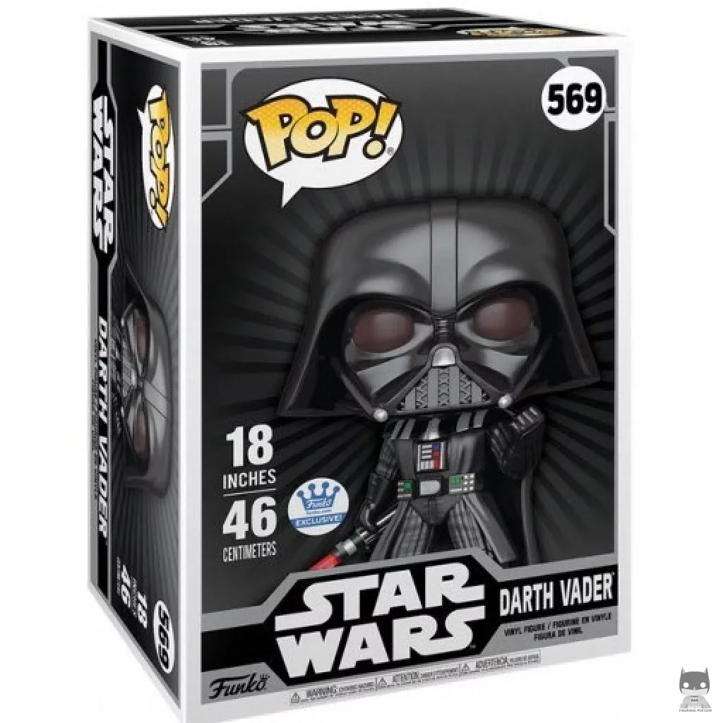 Figurine Funko POP Dark Vador (Supersized 18'') avec boîte