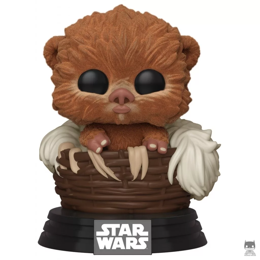 Figurine Funko POP Bébé Nippet (Flocked) (Star Wars : Episode VI, Le Retour du Jedi)