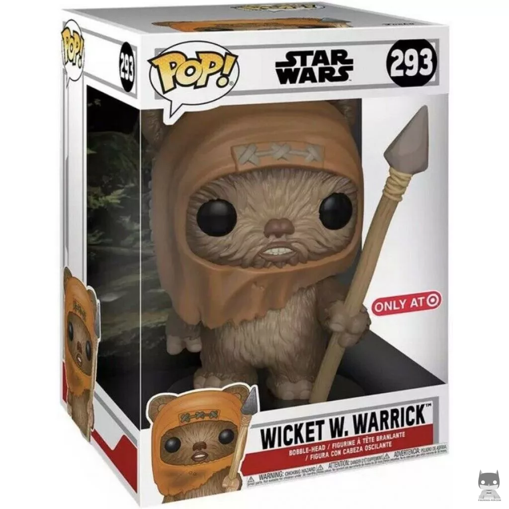 Figurine Funko POP Wicket W. Warrick (Supersized) avec boîte