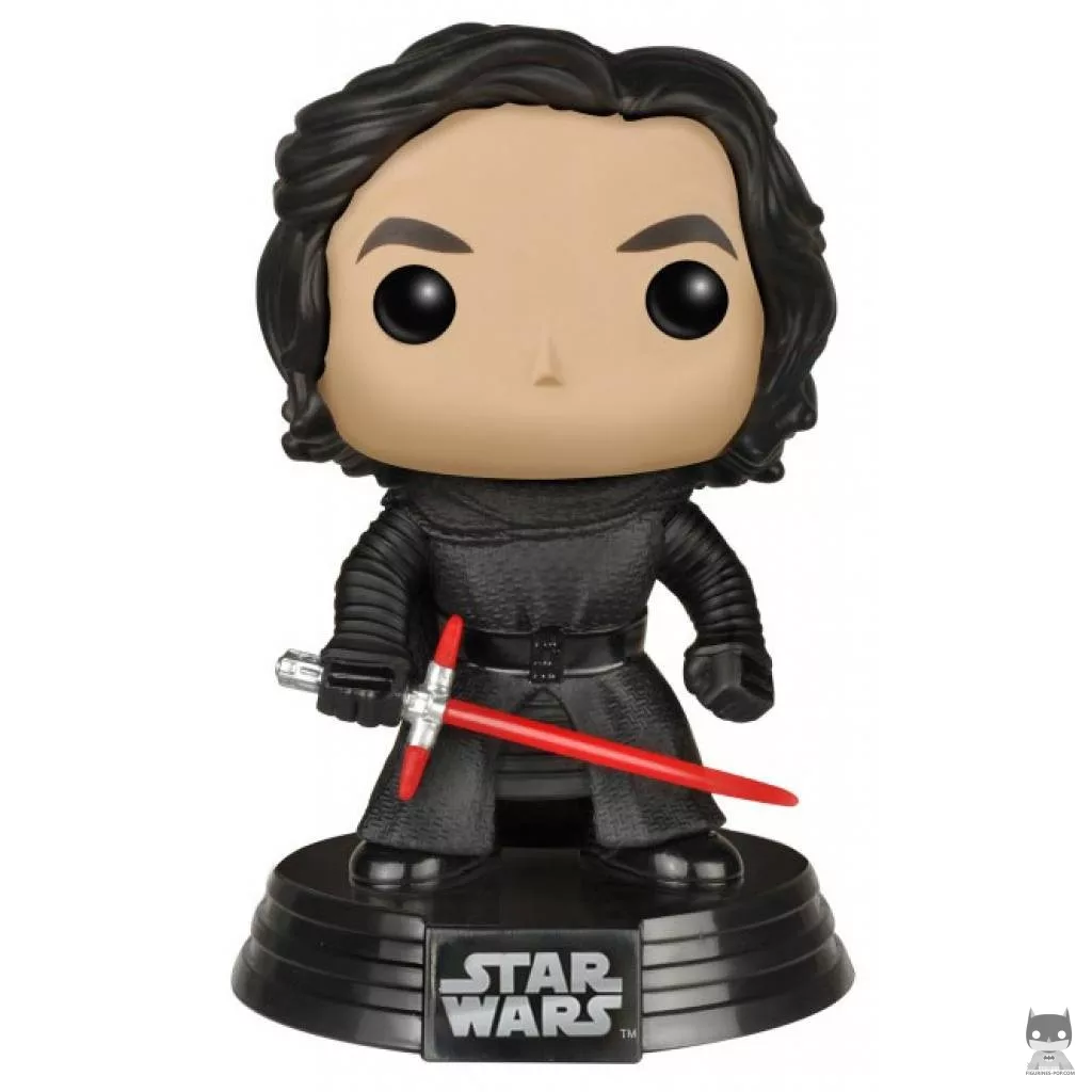 Figurine Funko POP Kylo Ren sans Masque (Star Wars : Episode VII, Le Réveil de la Force)