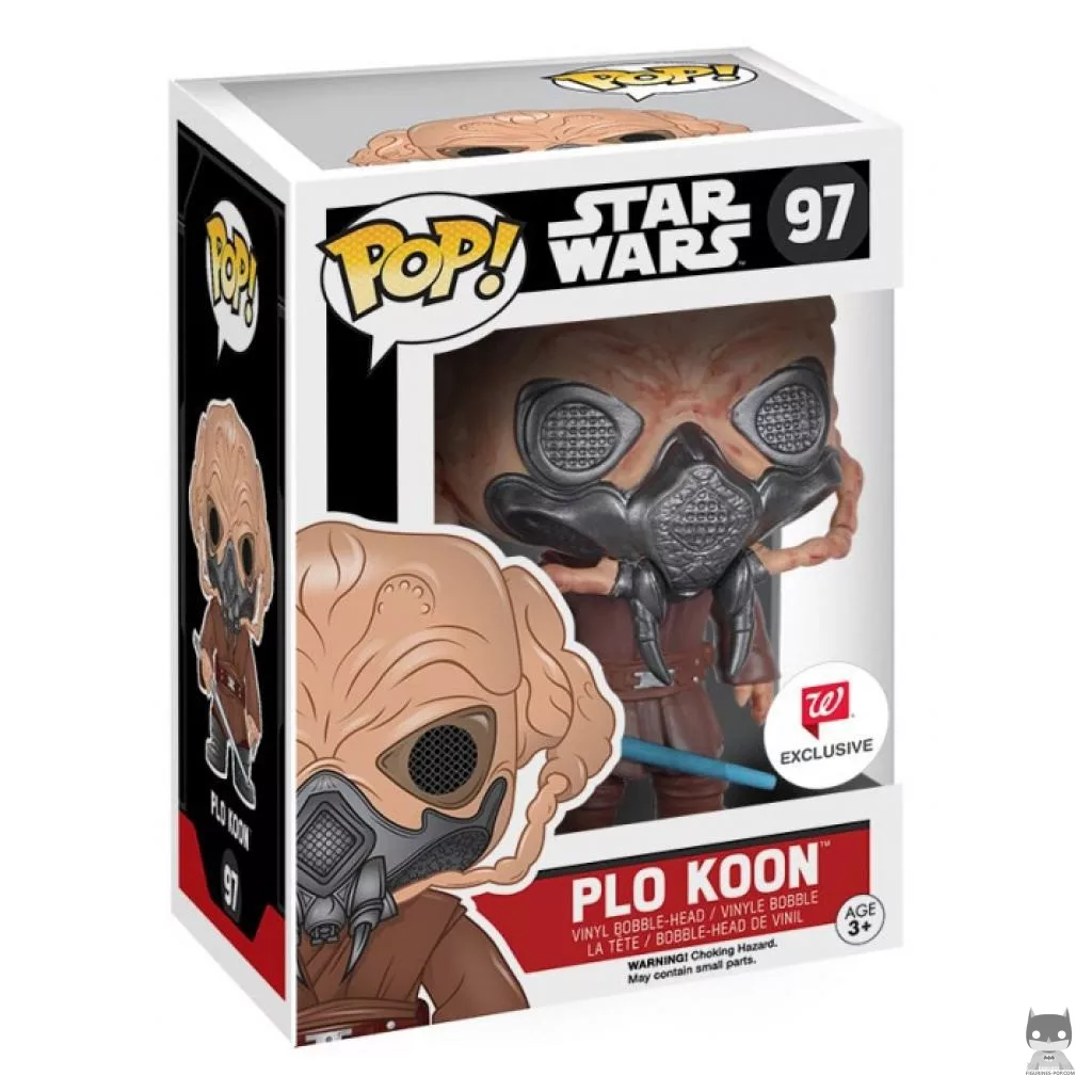 Figurine Funko POP Plo Koon avec boîte