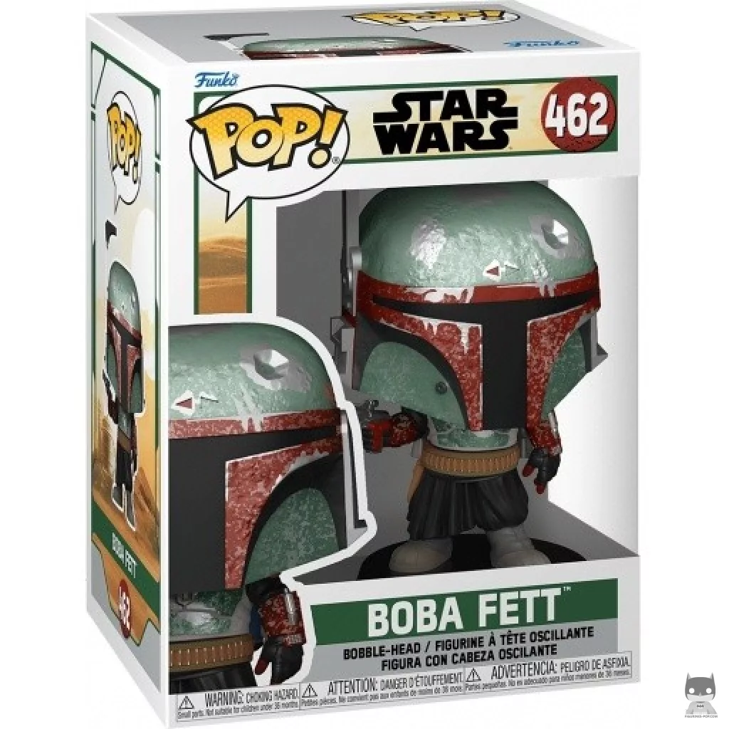 Figurine Funko POP Boba Fett (Metallic) avec boîte