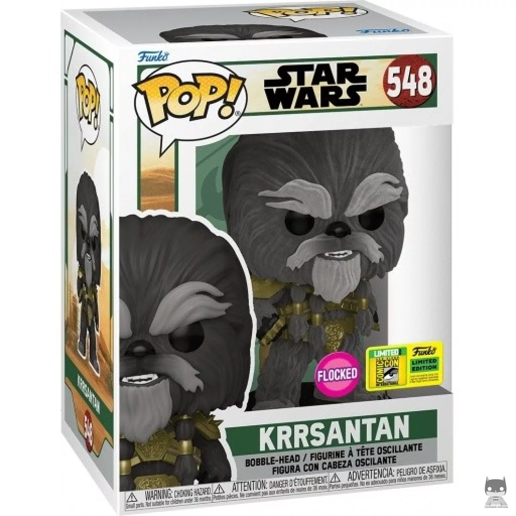 Figurine Funko POP Krrsantan (Flocked) avec boîte