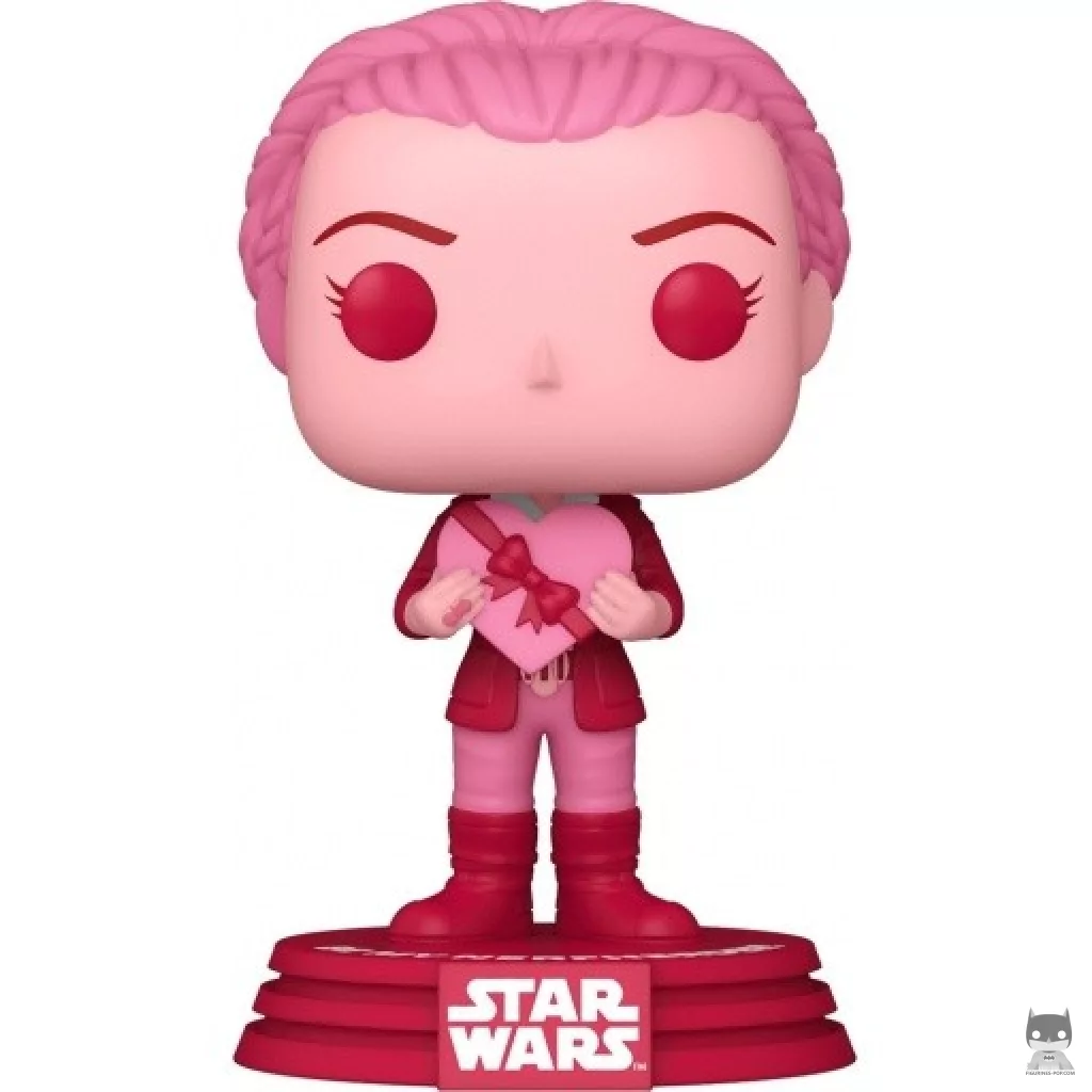 Figurine Funko POP Princesse Leia (Rose) (Star Wars (Saint Valentin))
