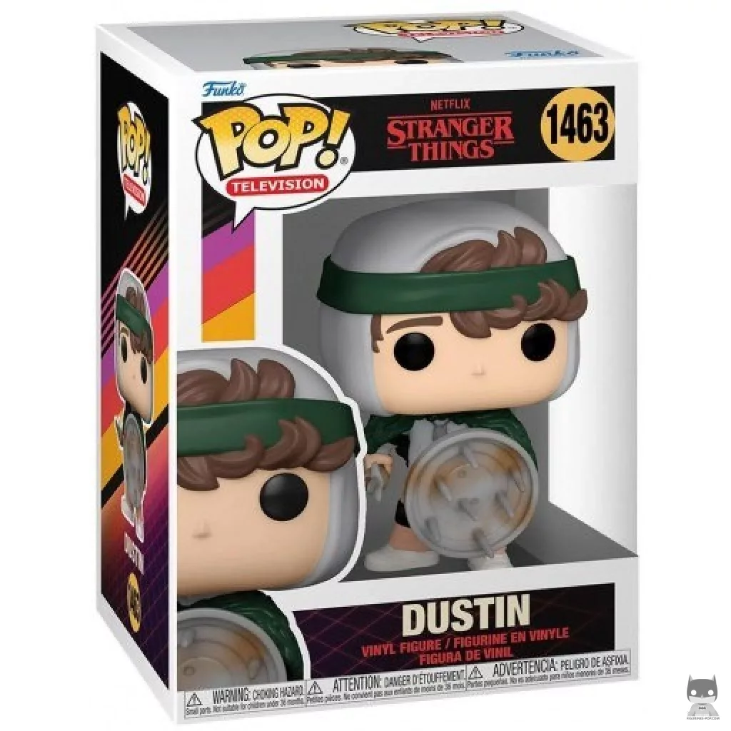 Figurine Funko POP Dustin avec boîte