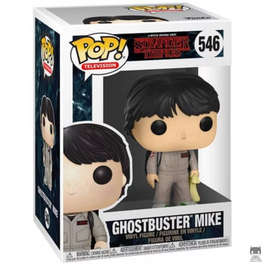 Figurine Funko POP Ghostbuster Mike avec boîte