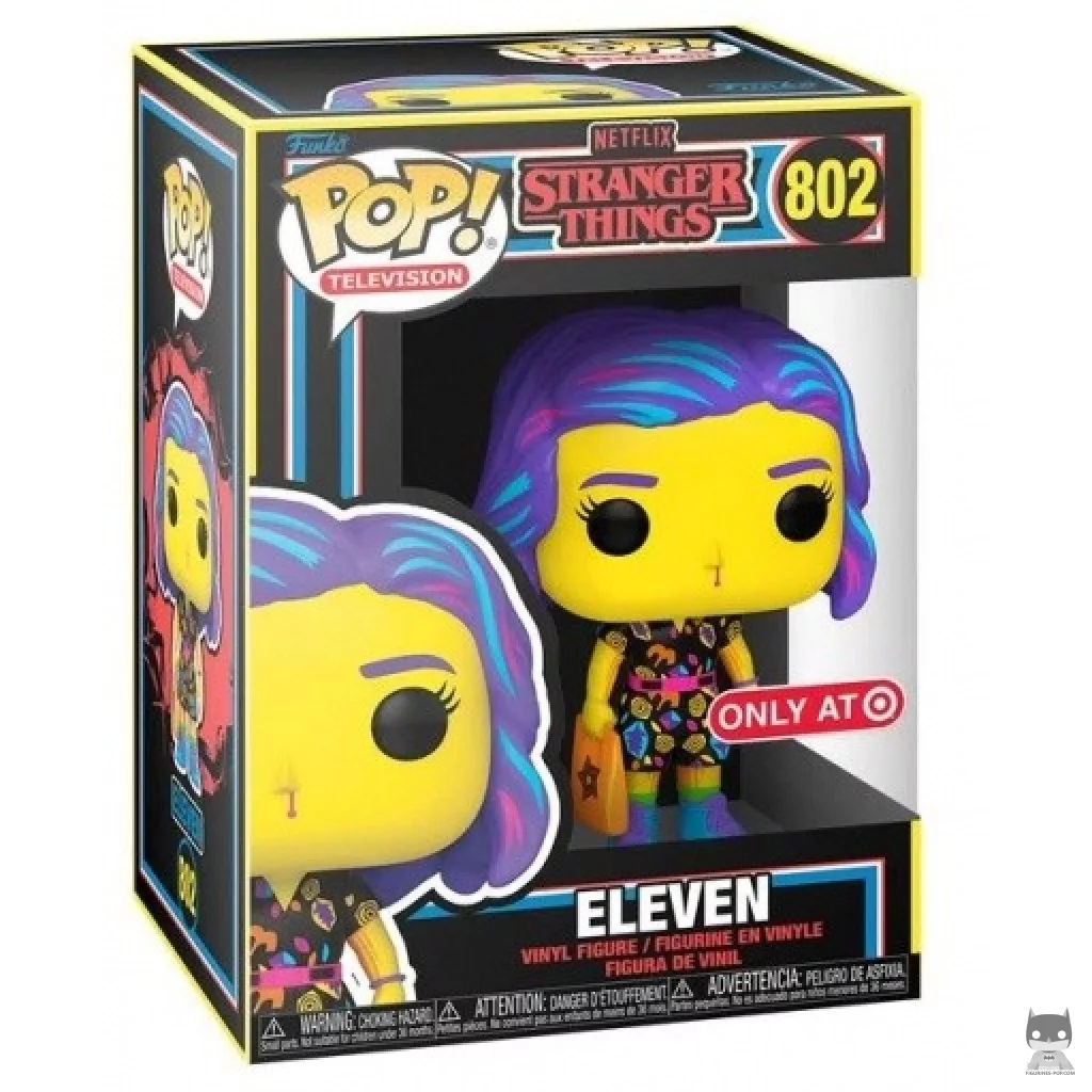 Figurine Funko POP Onze en tenue de shopping (Blacklight) avec boîte